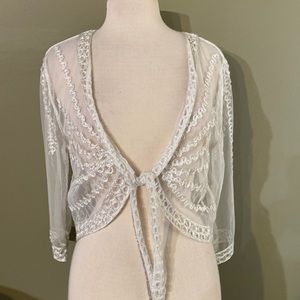 Lace cardigan